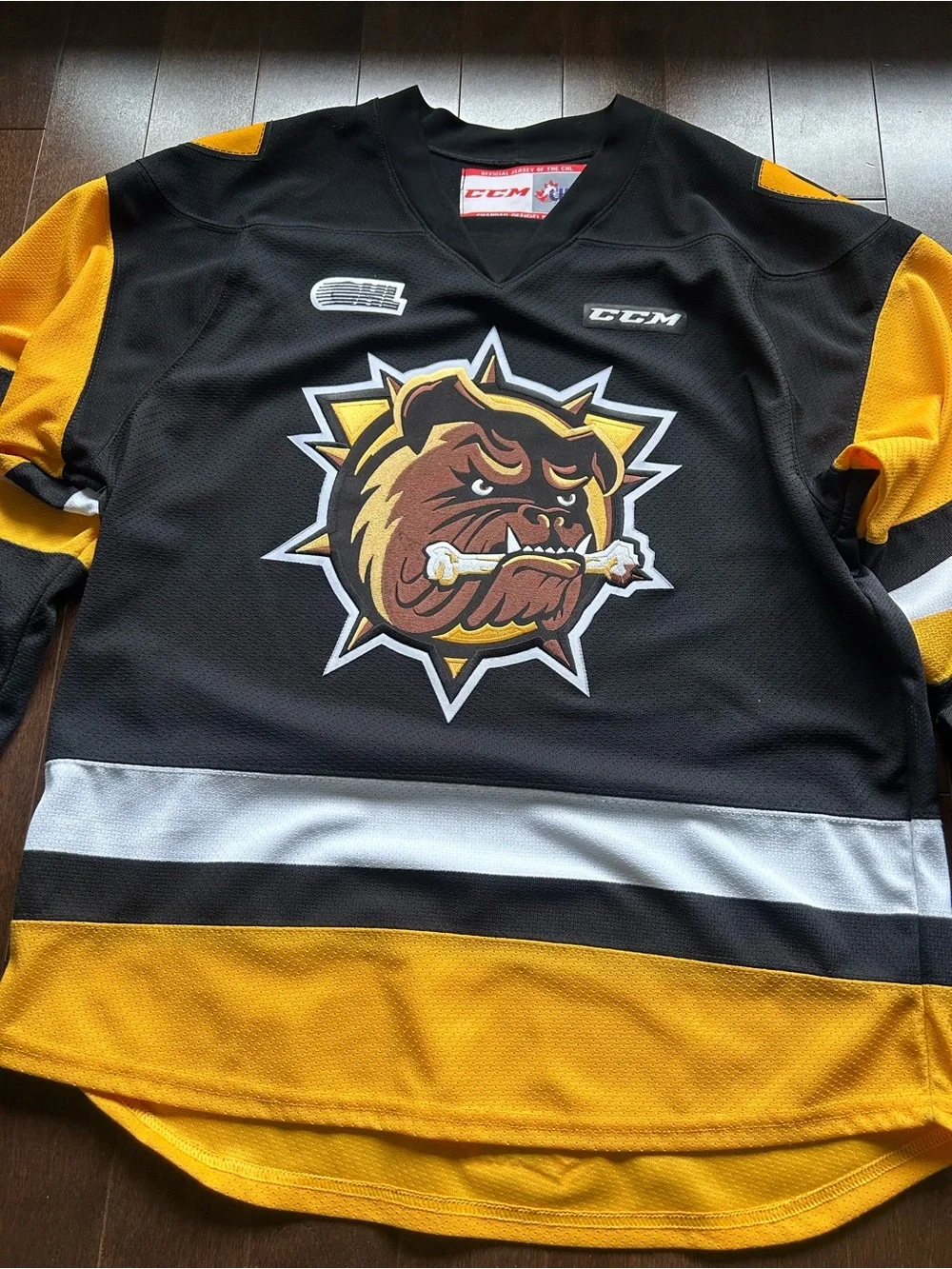 CCM Hamilton Bulldogs OHL CHL Official Hockey Jersey - Picture 2 of 6